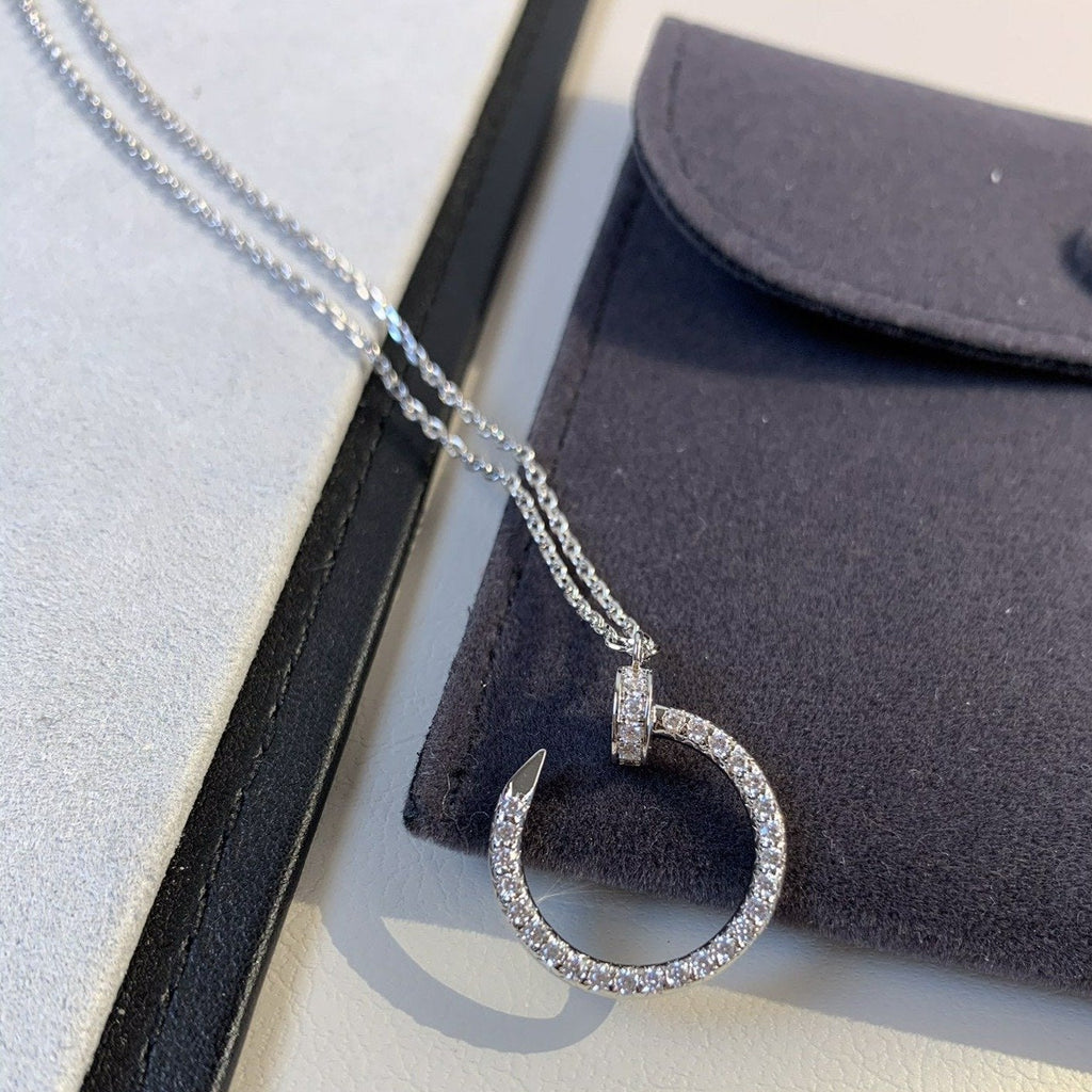 Miro JUSTE NECKLACE SILVER DIAMONDS