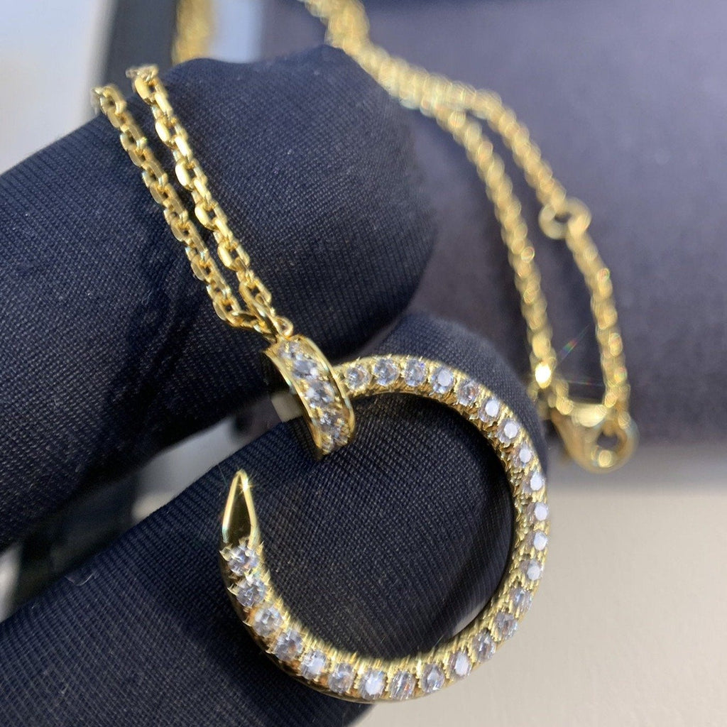 Miro JUSTE NECKLACE GOLD DIAMONDS