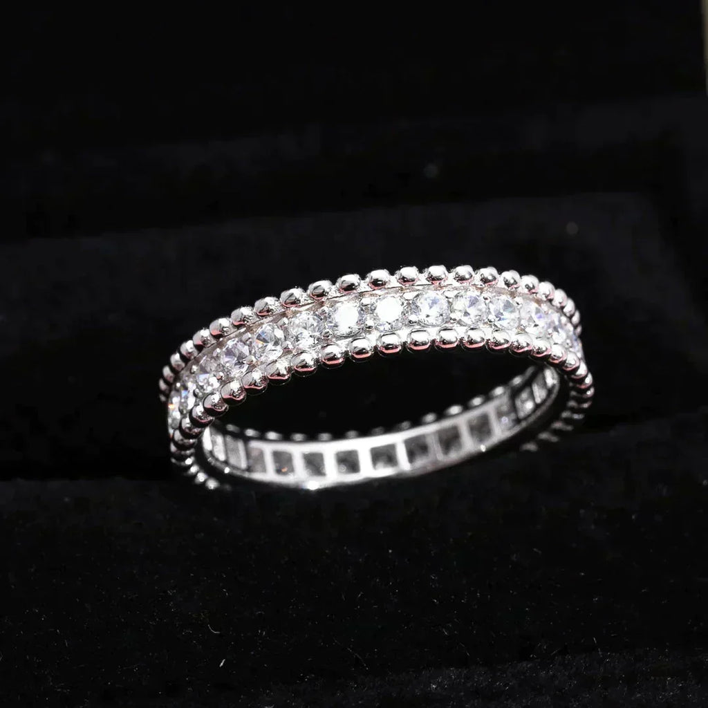 Miro PERLEE DIAMOND SILVER RING