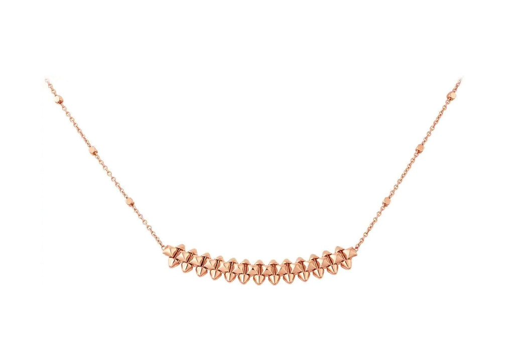 Miro CLASH PINK GOLD NECKLACE