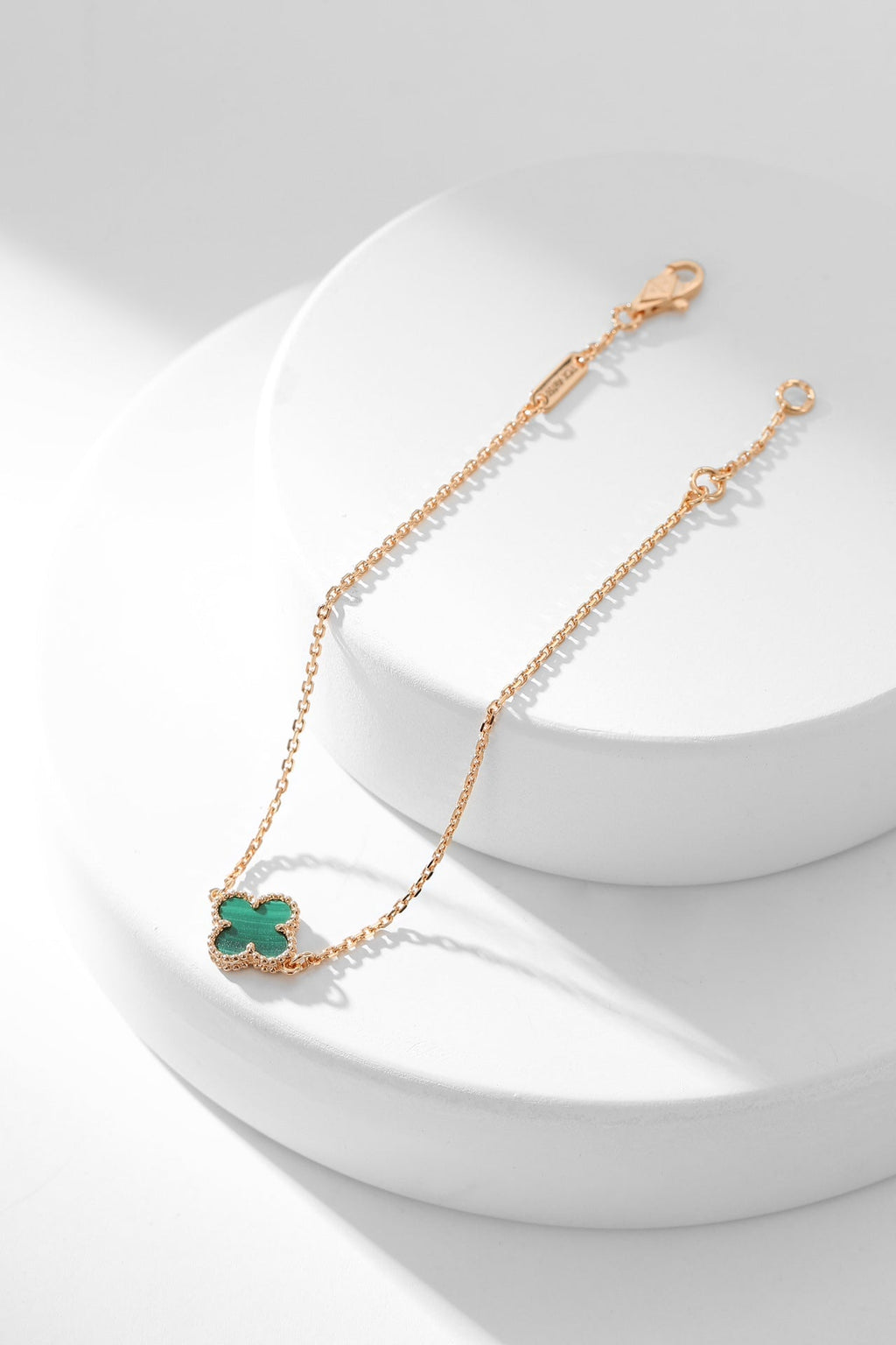 Miro CLOVER BRACELET MALACHITE 1 MOTIF