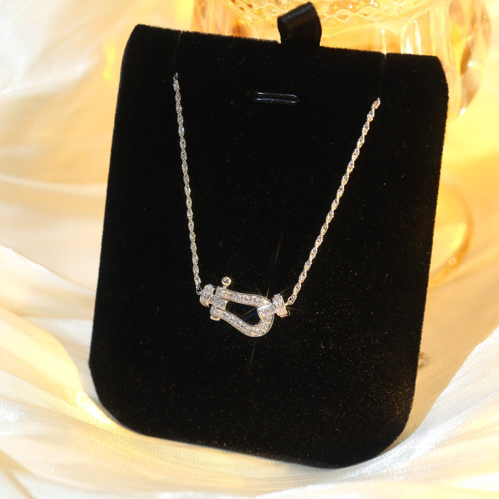 Miro FORCE 10 DIAMOND SILVER NECKLACE MINI MODEL