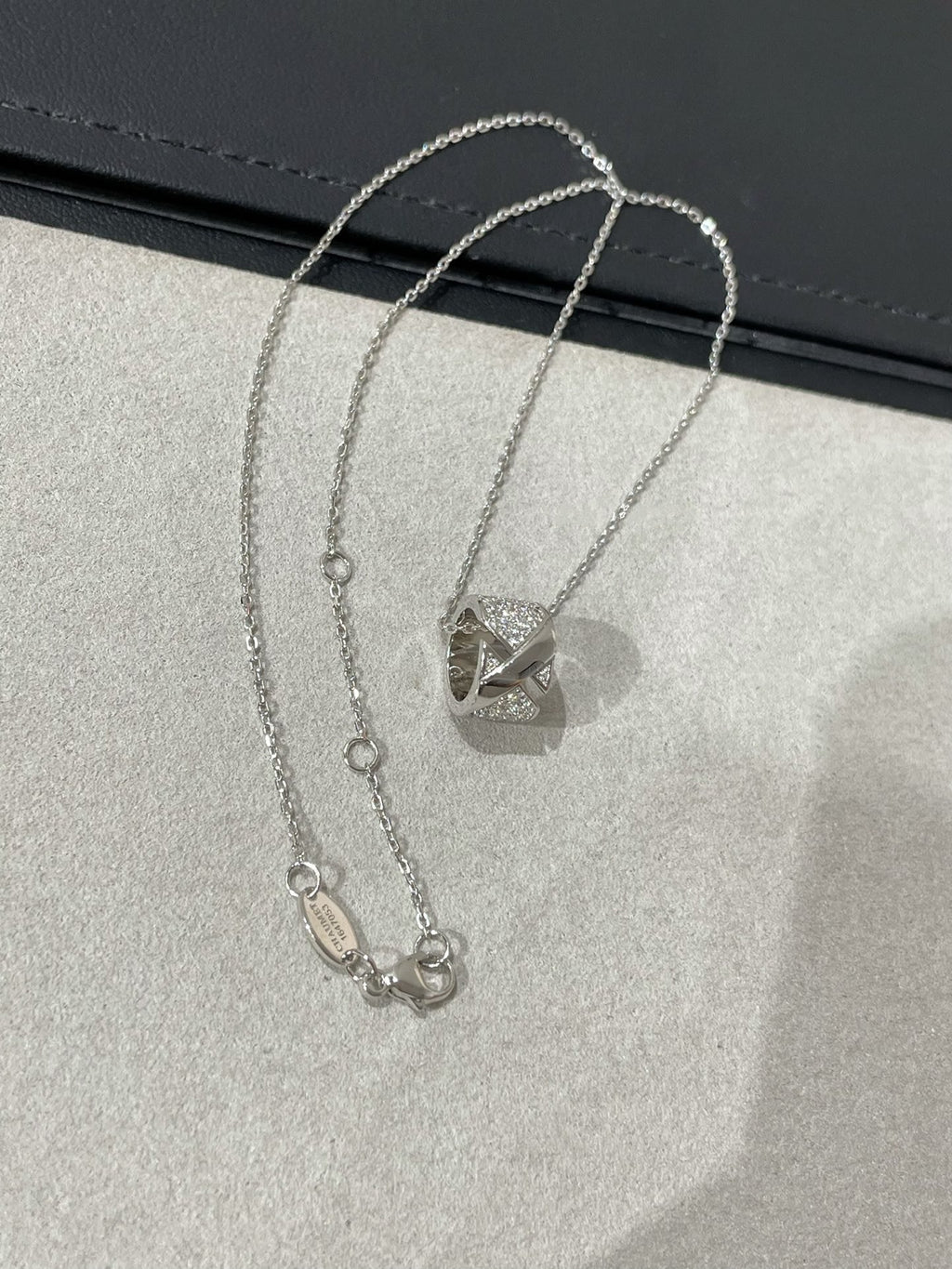 Miro LIENS EVIDENCE DIAMOND PAVED NECKLACE