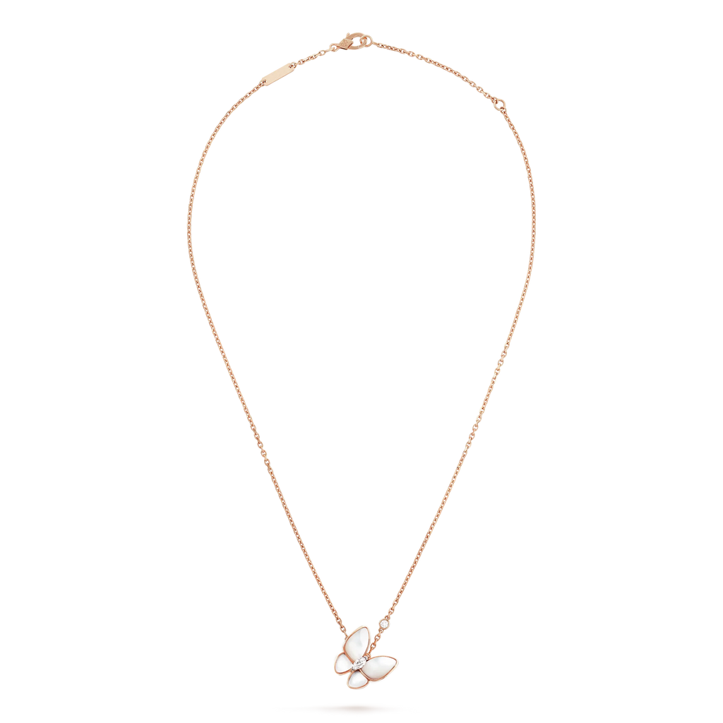 Miro BUTTERFLY MOP DIAMOND NECKLACE