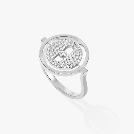 [ミロ ]Miro  MOVE PAVED SILVER DIAMOND RING