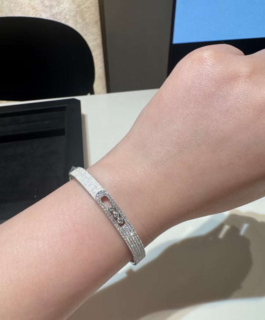[Miro ] 2026 BRAND-NEW FROSTED BRACELET WITH DIAMONDS THREE COLORS
