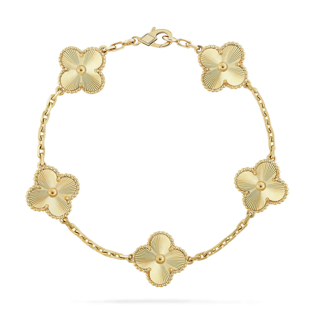 [Miro ]New  CLOVER 5 MOTIF LASER BRACELET COLLECTION