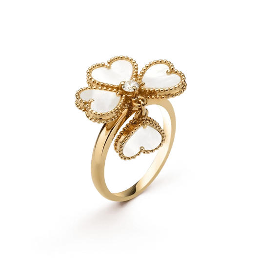 Miro スウィートクローバー ホワイトモップリング