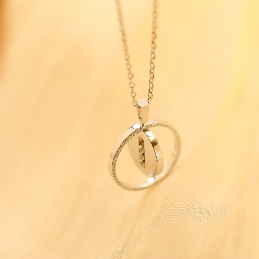[Miro ]Miro  MOVE MM SILVER DIAMOND NECKLACE