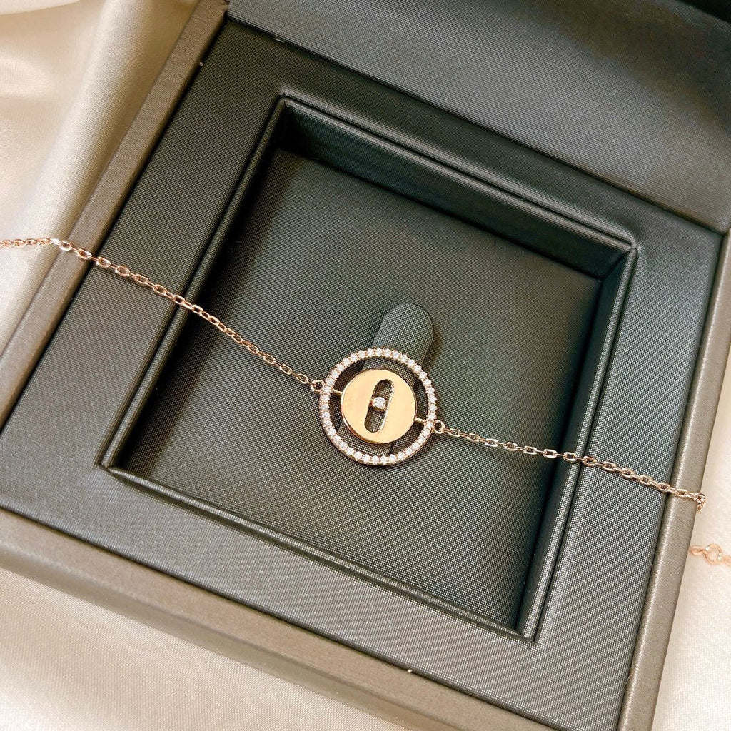 [Miro ]Miro  MOVE PAVED DIAMOND BRACELET