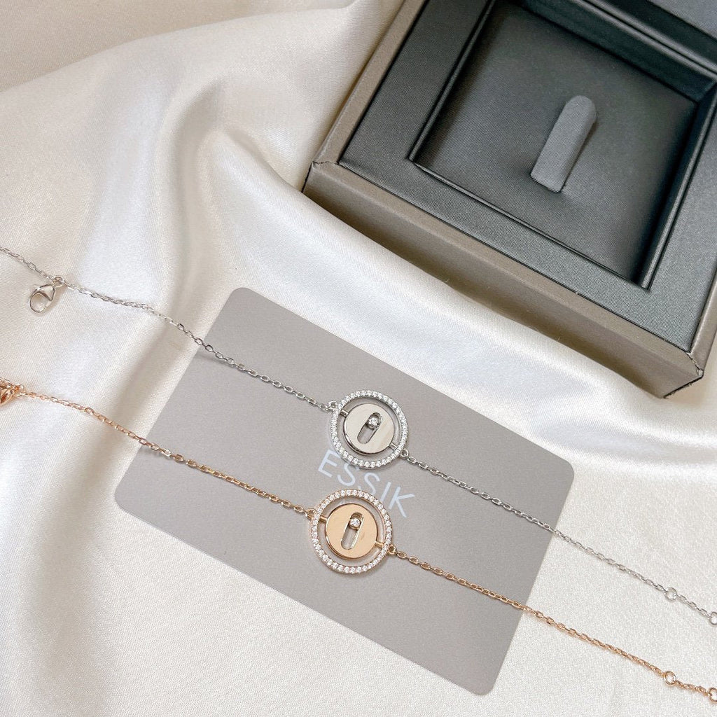 [Miro ]Miro  MOVE PAVED DIAMOND BRACELET