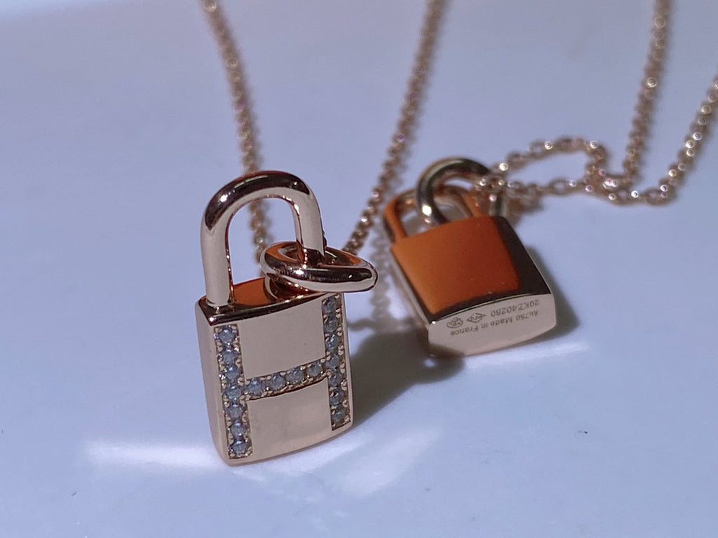 Miro HM ADVANCED NICHE LOCK HEAD NECKLACE DIAMONDS