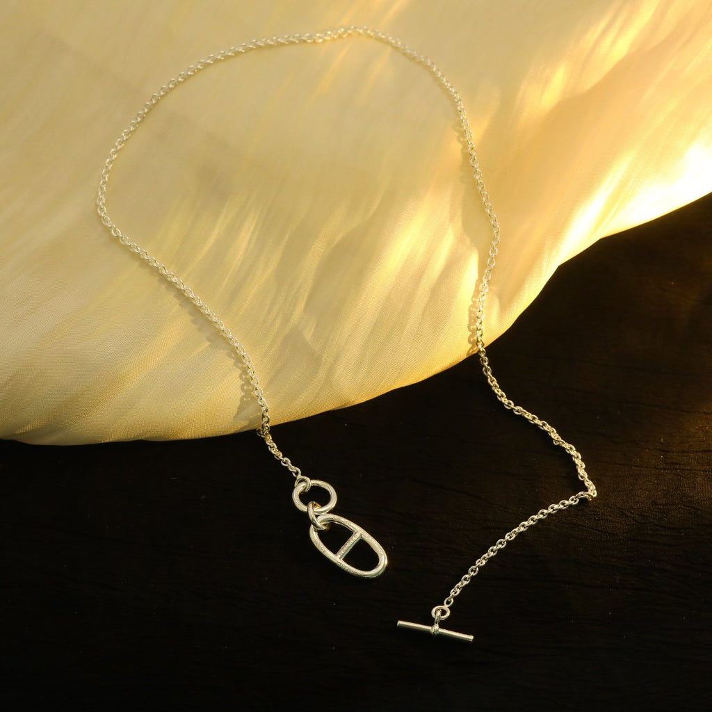 Miro HM CHAINE D'ANCRE PENDANT NECKLACE STERLING SILVER