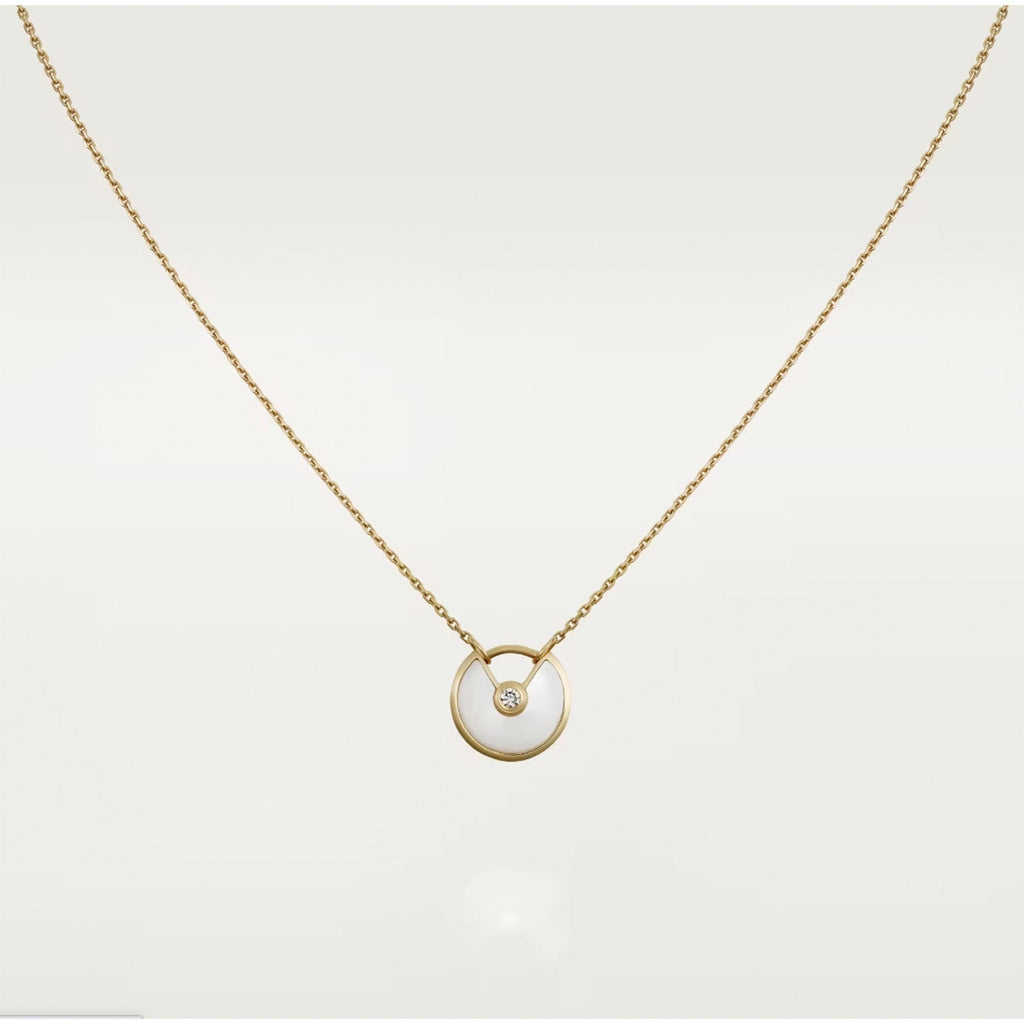 Miro AMULETTE ROSE GOLD MOP NECKLACE