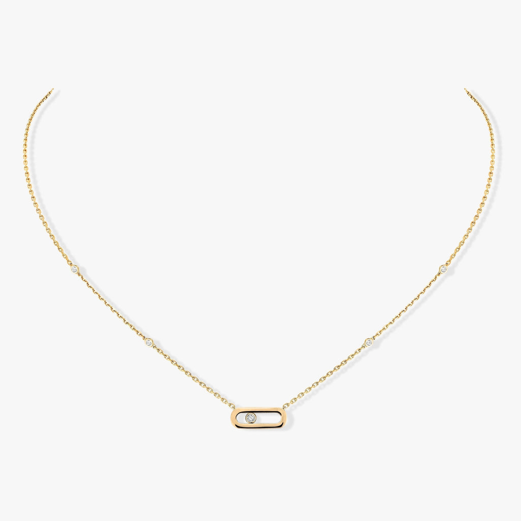 [Miro ]MOVE UNO DIAMOND NECKLACE