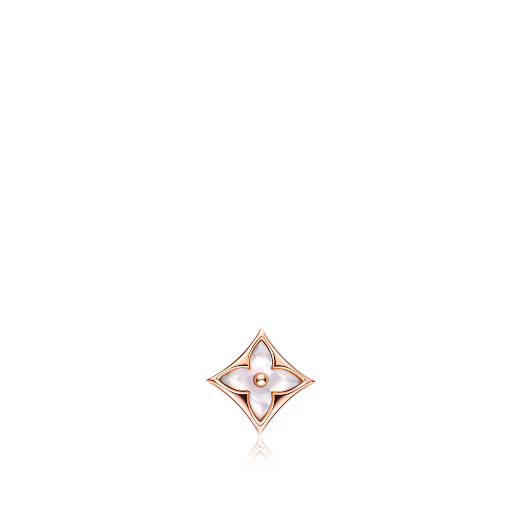 Miro STAR MOP PINK GOLD EARRINGS