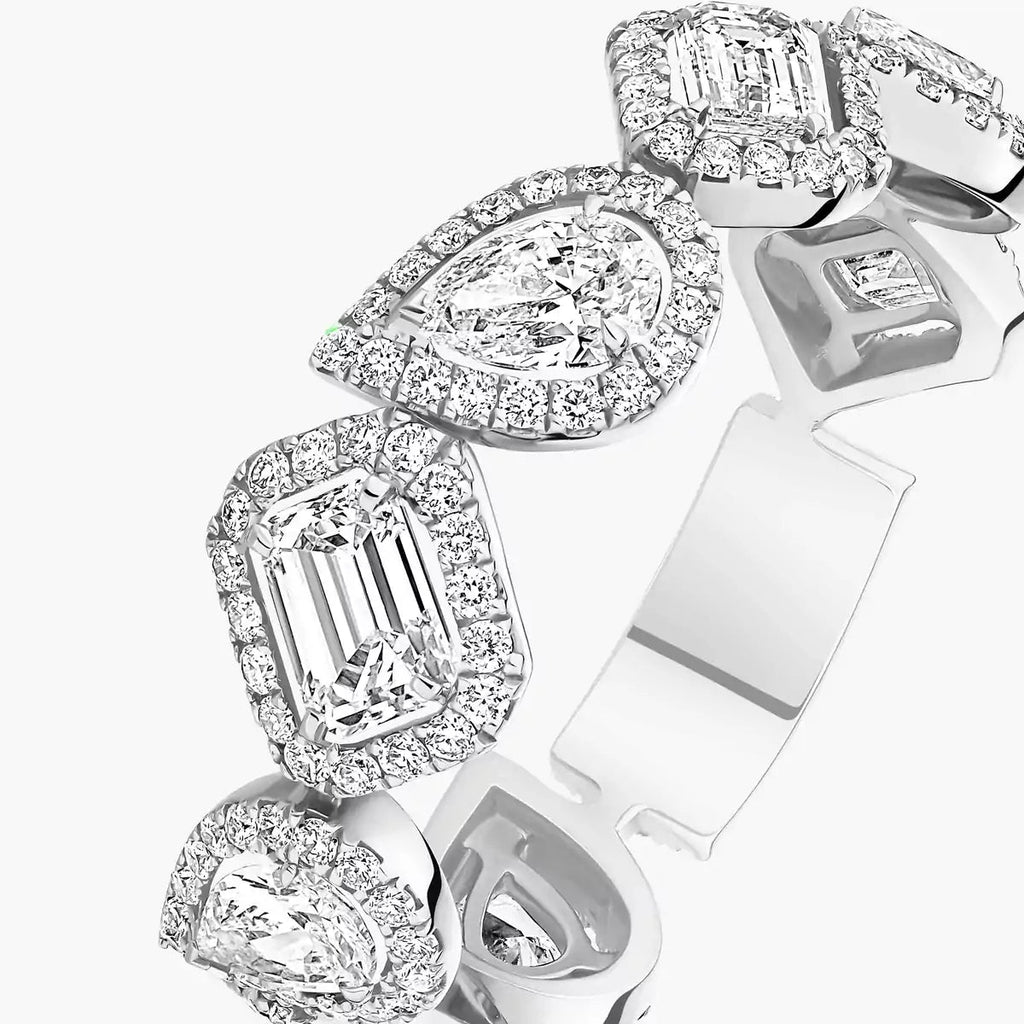[Miro ]Diamond Wedding Ring My Twin