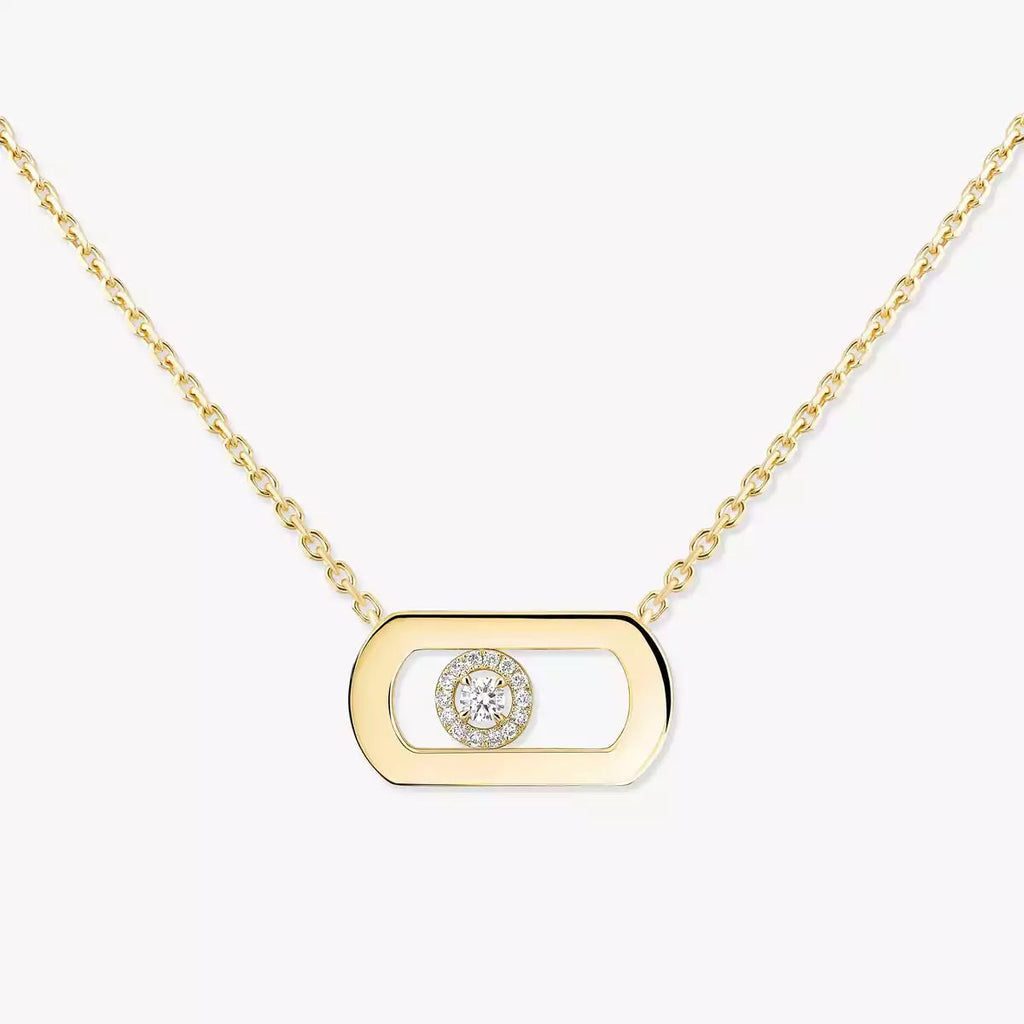 [Miro ]So Move Diamond Necklace in Gold