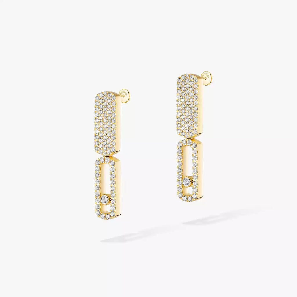 [Miro ]Imperial Move SM Diamond Earrings