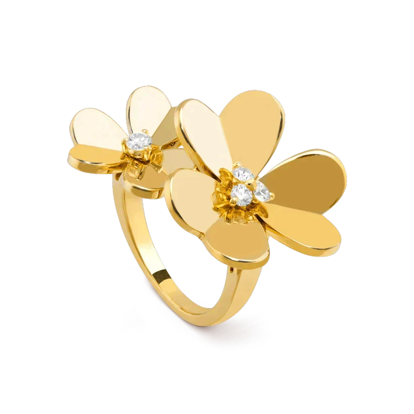 Miro CLOVER COMOS GOLD DIAMOND RING